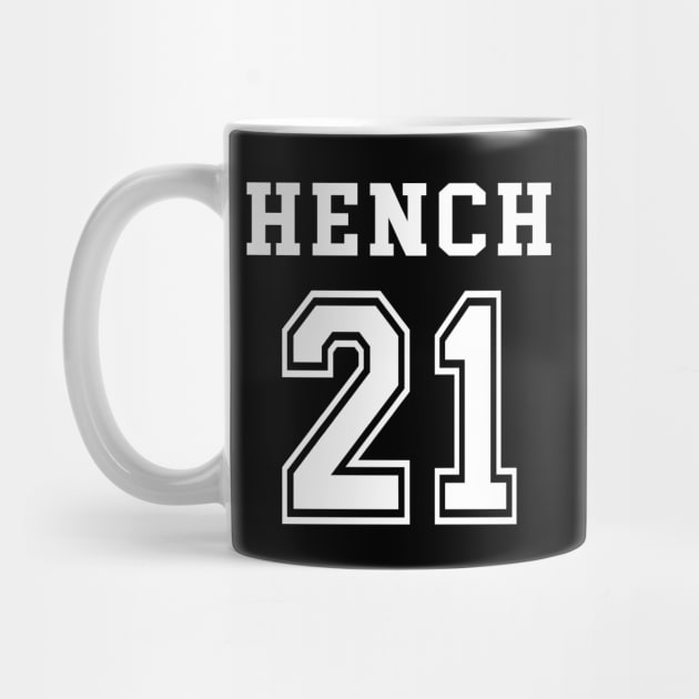 Team Hench (White) by Nerdology